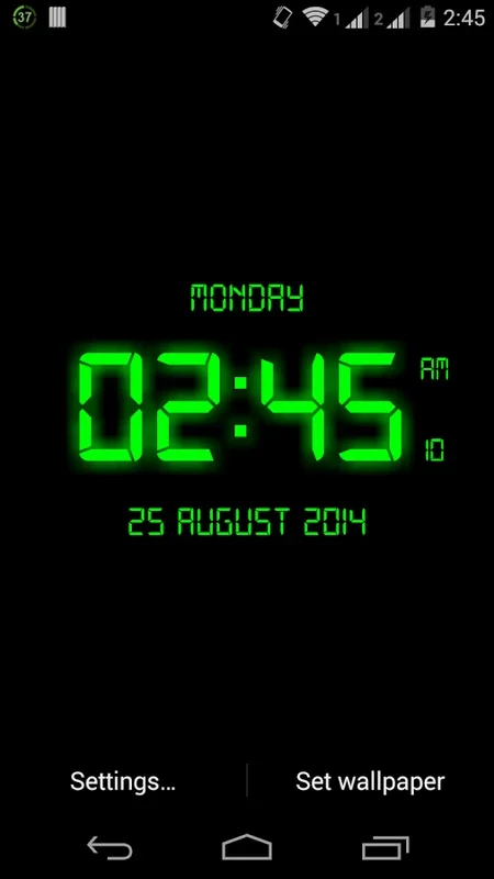 LED Digital Clock LiveWP for Android - Download the APK from AppHuts