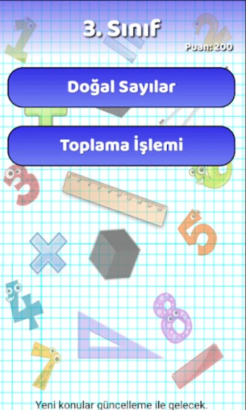 3.Sınıf Matematik for Android - Enhance Math Skills