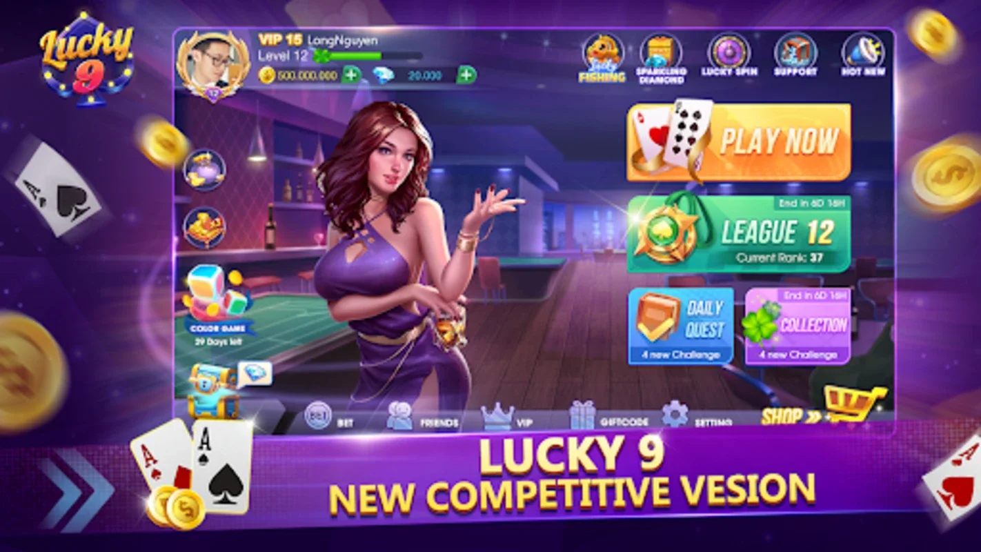 Lucky 9 ZingPlay – Master Wins for Android: Thrilling Card Game