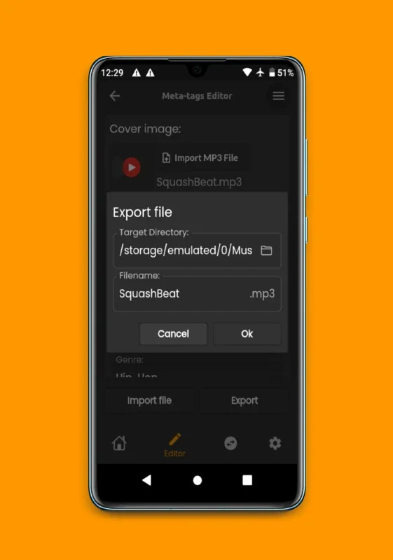 TaudMod for Android: Edit MP3 Meta-Tags Easily