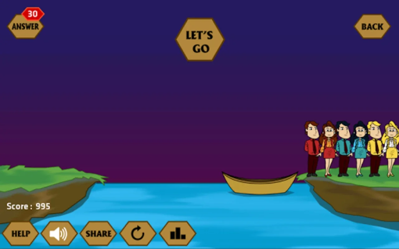 River Crossing IQ - IQ Test for Android: Challenge Your Mind