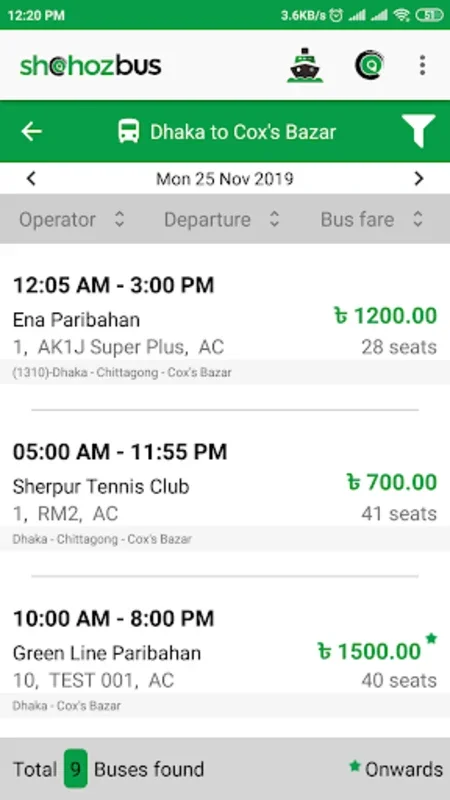 Shohoz - Buy Bus Tickets for Android: Streamlined Ticketing