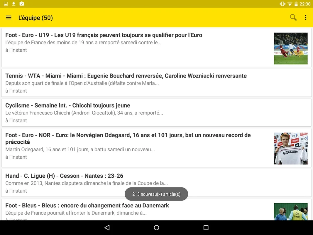 Info Sport for Android - Stay Updated with Sports News