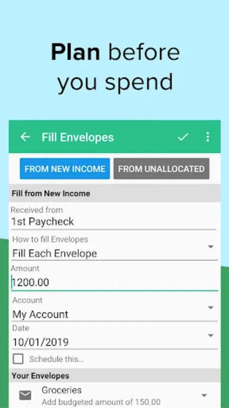 Goodbudget for Android: Streamline Your Budgeting