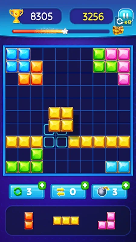 Block Puzzle - Gem Block for Android - No Downloading Needed