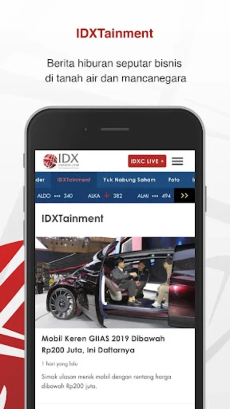 IDX Channel for Android - Stay Informed on Financial Markets