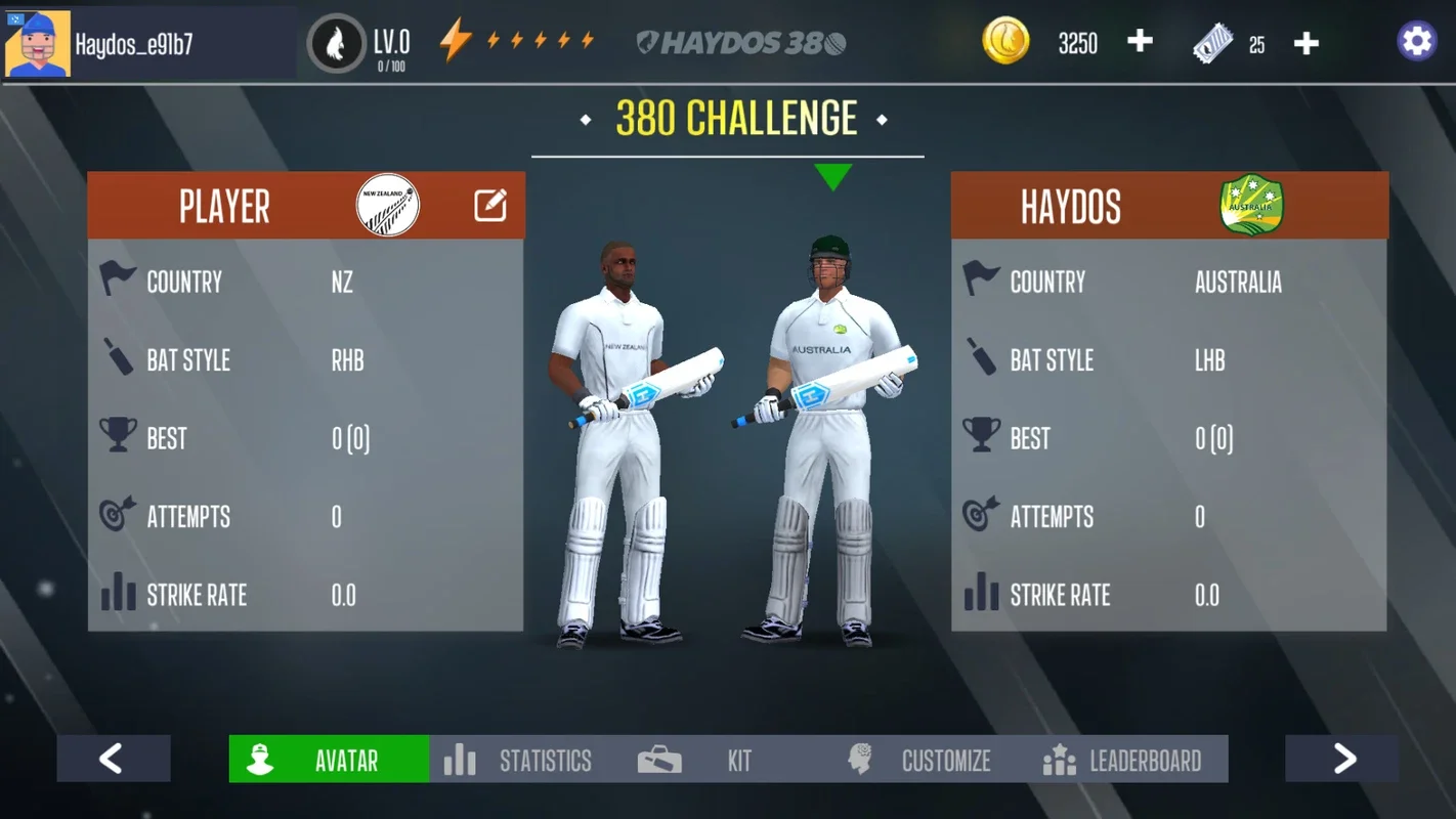 Haydos 380 for Android - Immersive Cricket Experience