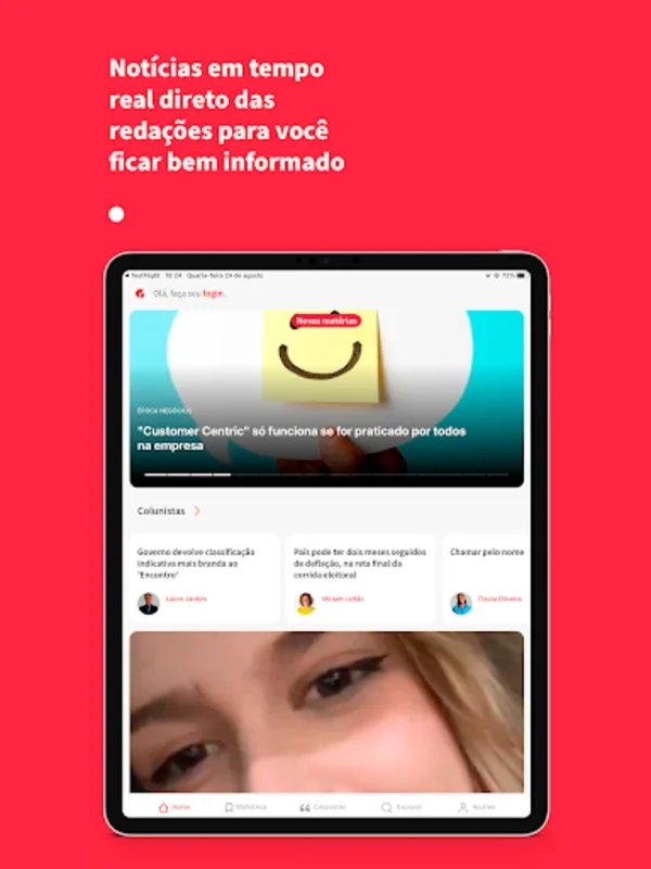 Globo Mais - Notícias for Android: Unlimited News & Customization