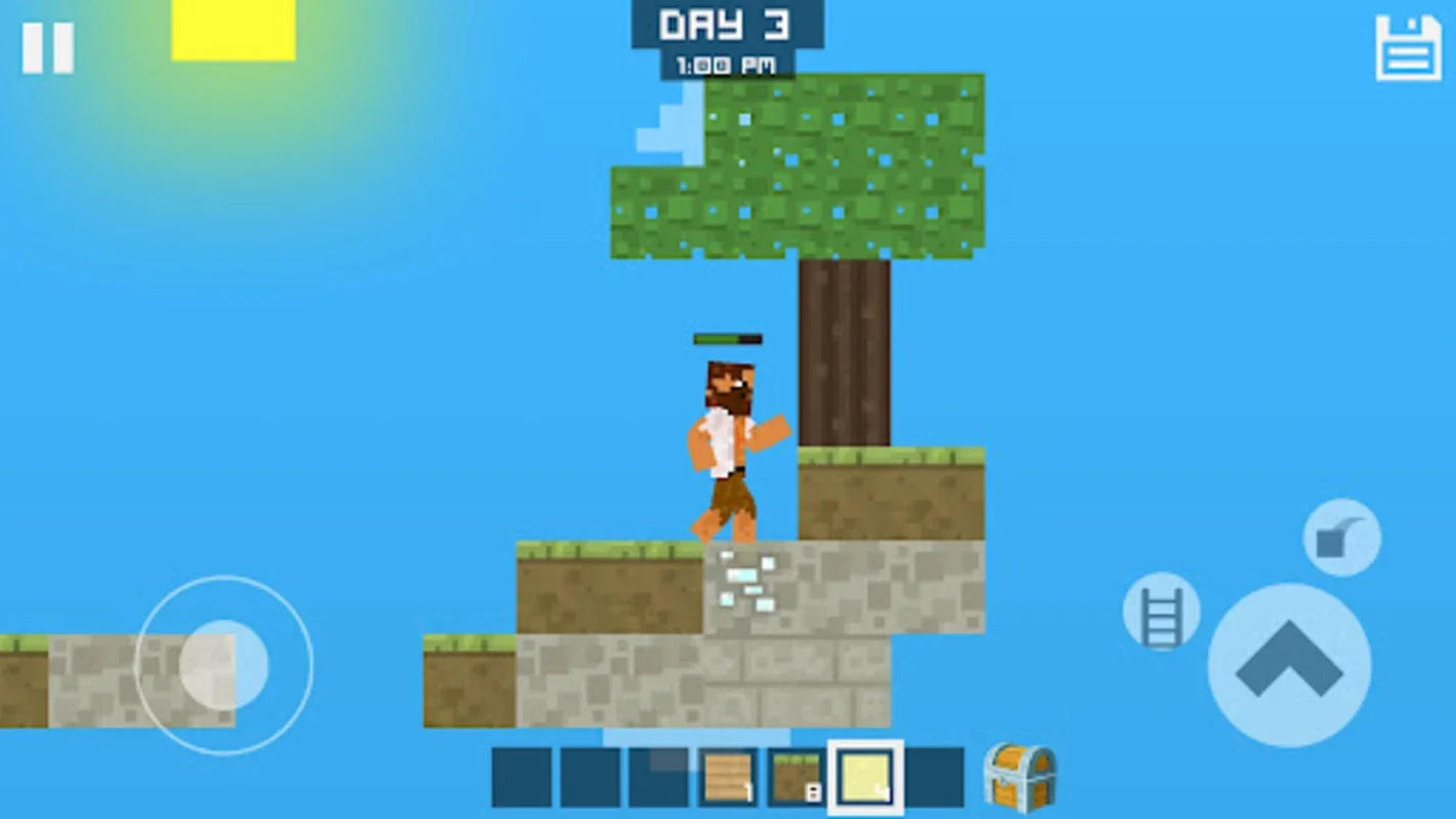 Block Skyland Survival 2D for Android - Immersive Survival Crafting