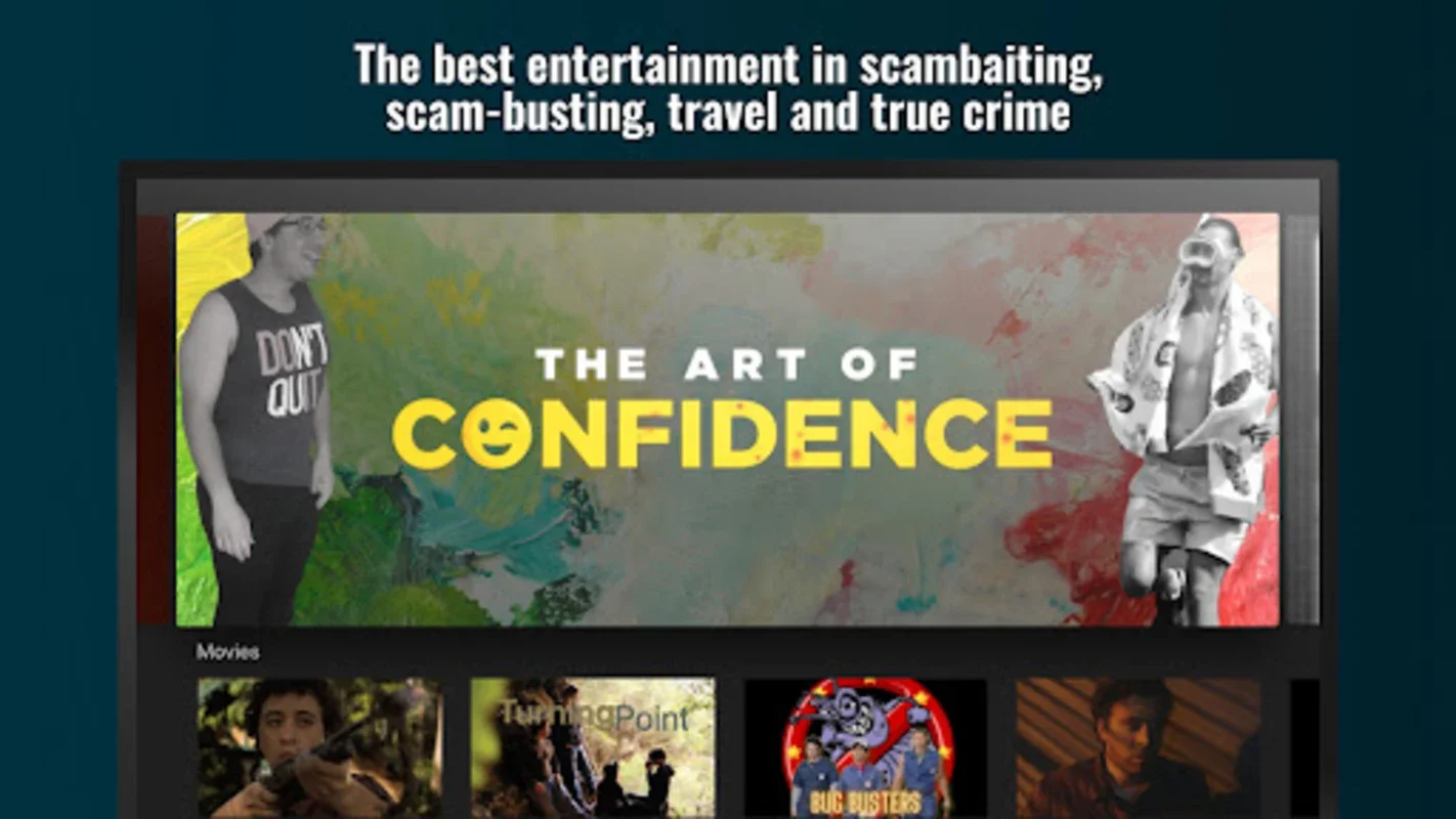 Trilogy+ for Android - Stream Scambaiting and True Crime