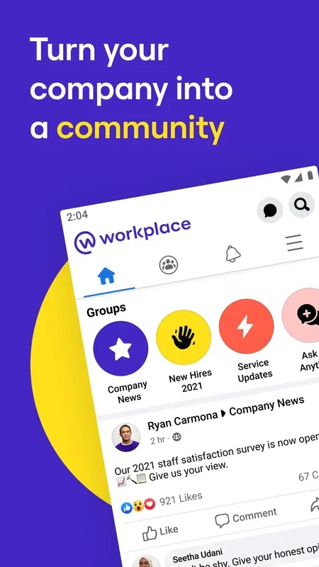 Workplace from Meta for Android - Connect and Collaborate