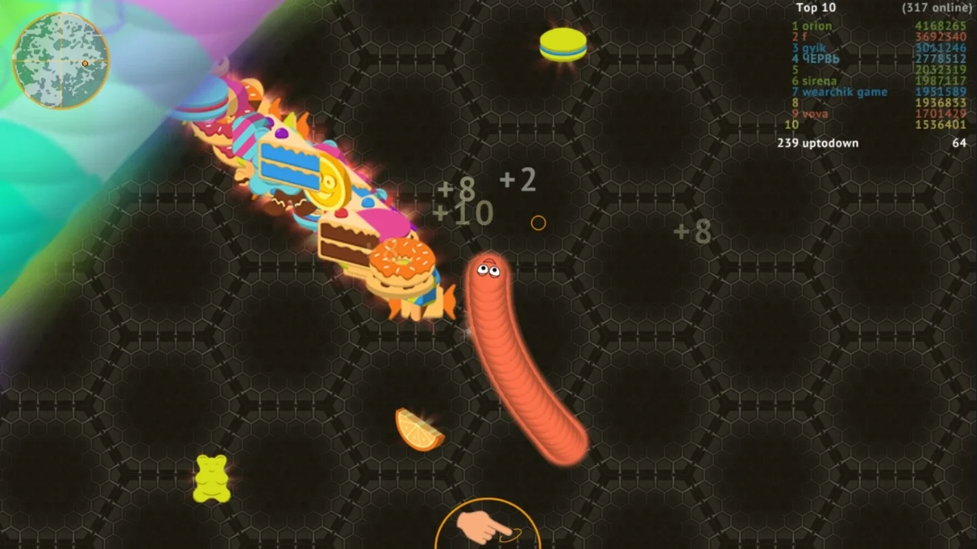 wormate.io for Android - Play the Fun Multiplayer Arcade Game