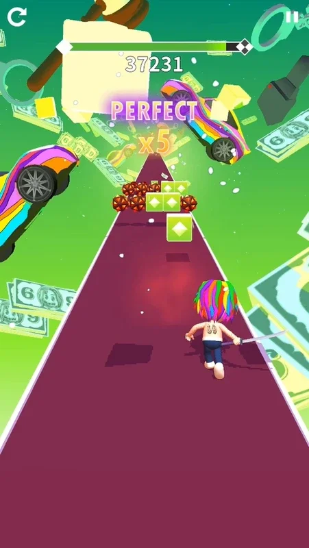 6ix9ine Runner for Android - Block-Breaking Fun