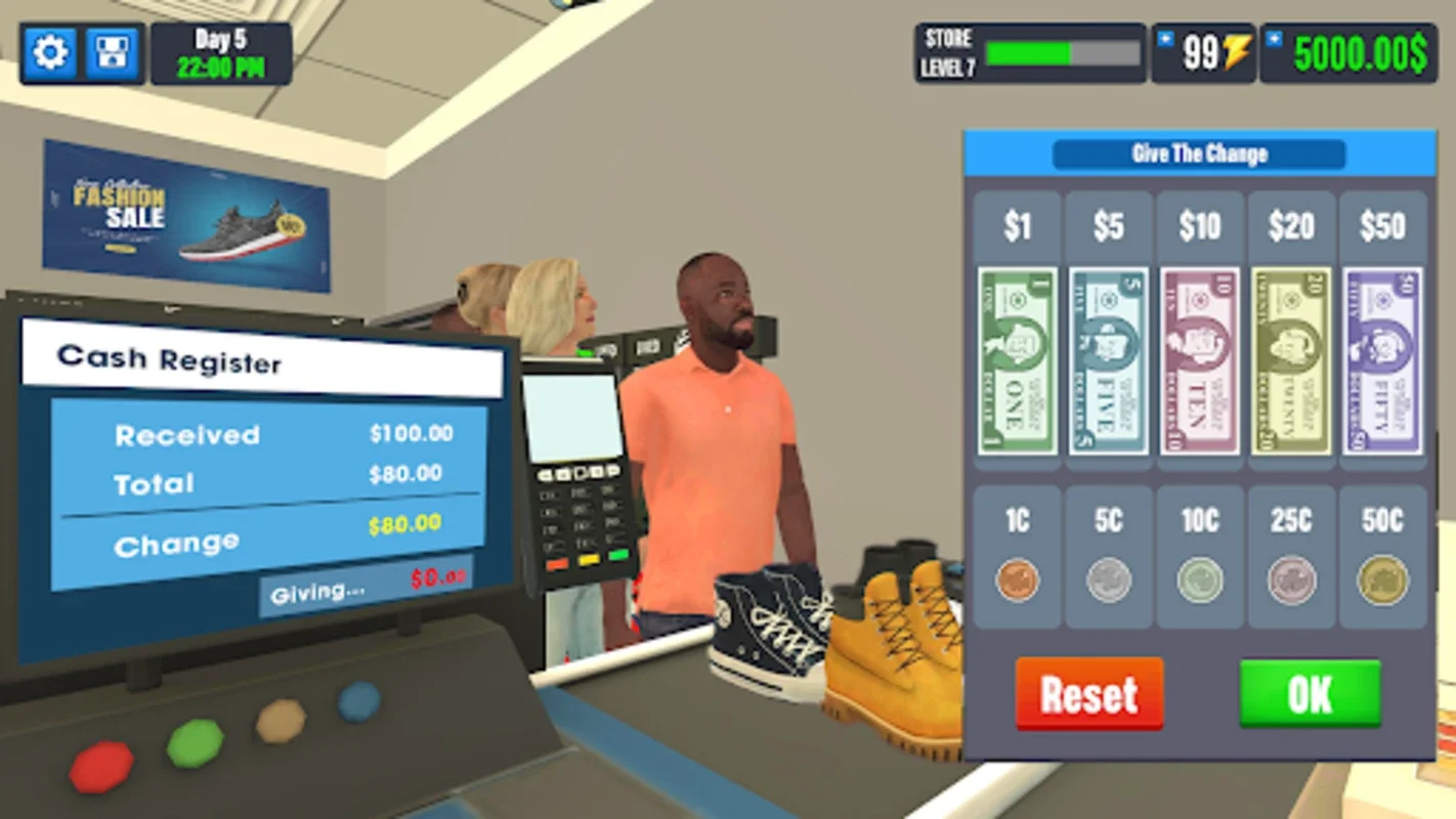 Shoe Shop Game: Market Manager for Android - Manage Your Sneaker Store