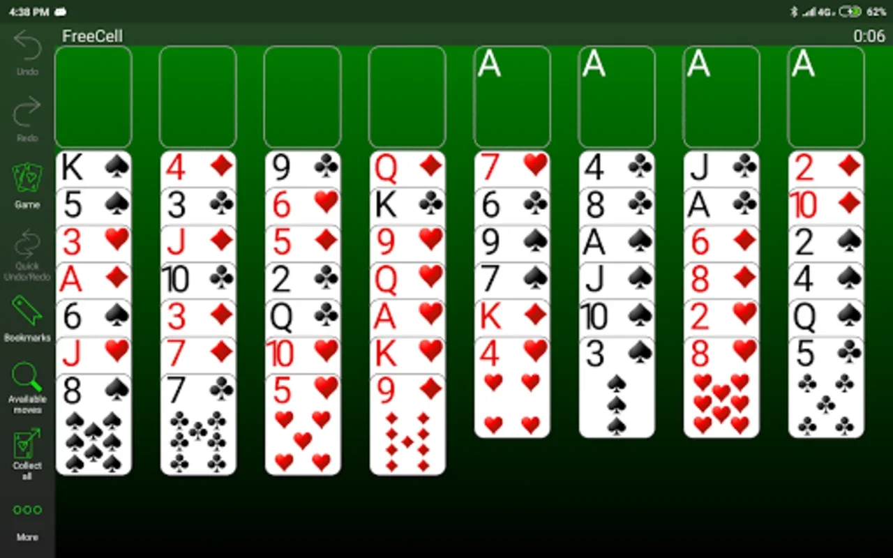 FreeCell Solitaire Set for Android - Diverse Variations