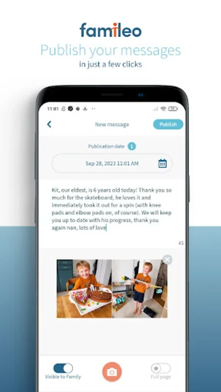 Famileo for Android: Keep Families Connected