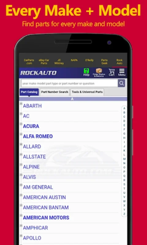 Car & Auto Parts Zone USA for Android - Simplify Your Shopping