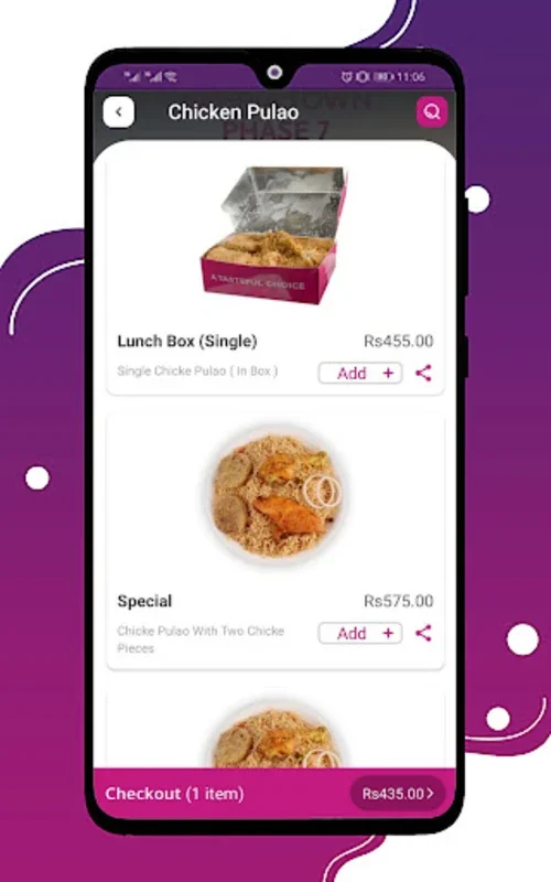 SAVOUR FOODS for Android - Easy Access to Diverse Meals