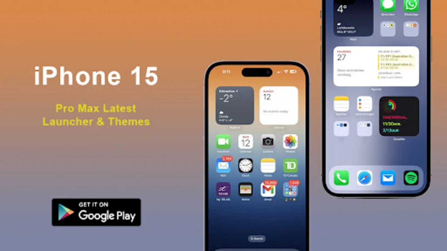 iPhone 15 Pro Max Launcher for Android - Transform Your UI