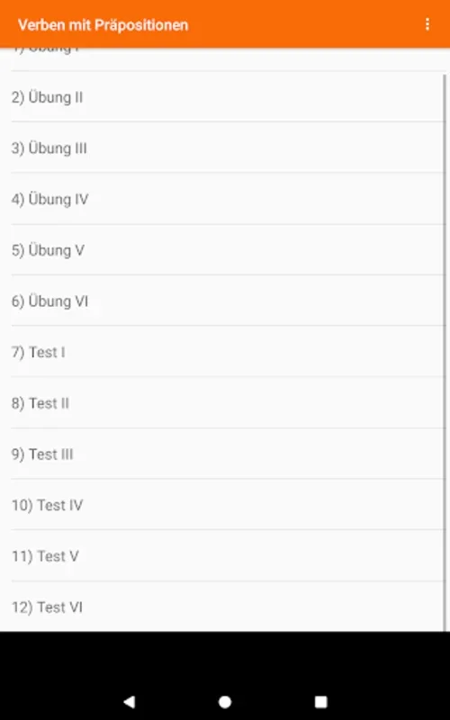 German Verbs B1/B2 Goethe for Android: Master German Grammar