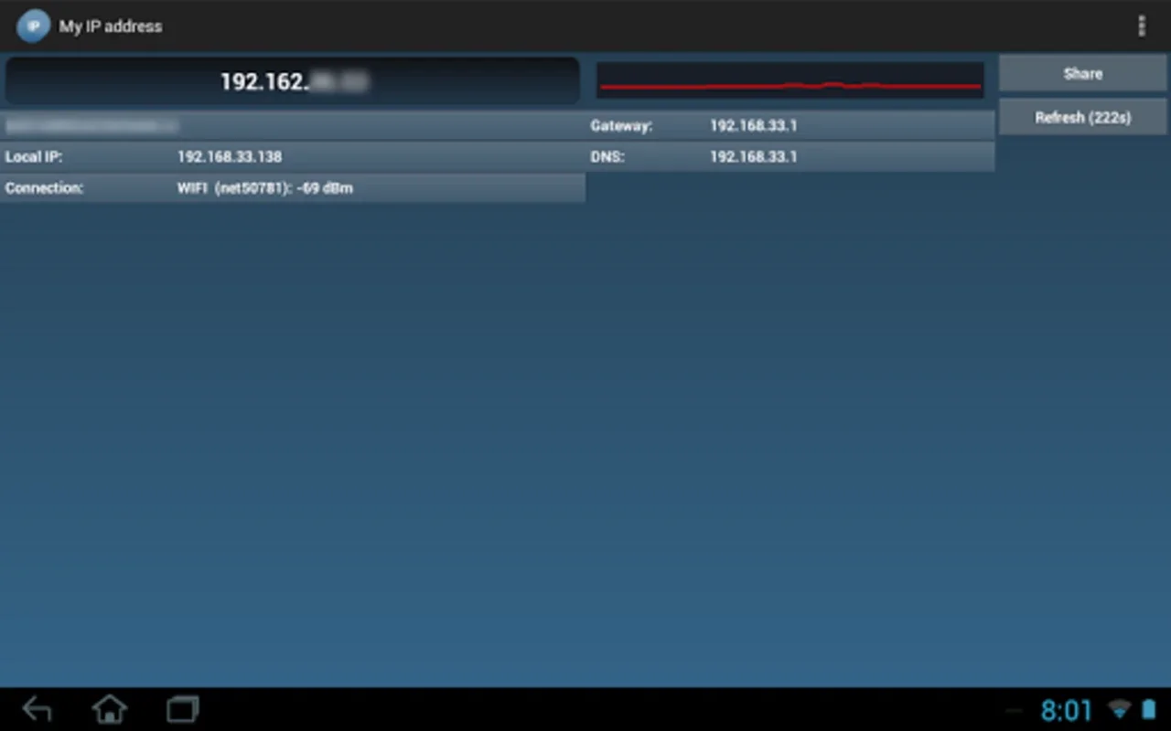 My IP address for Android - Get Network Insights Easily