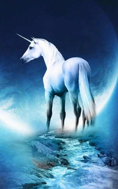 Unicorn Live Wallpaper for Android - Magical Screens