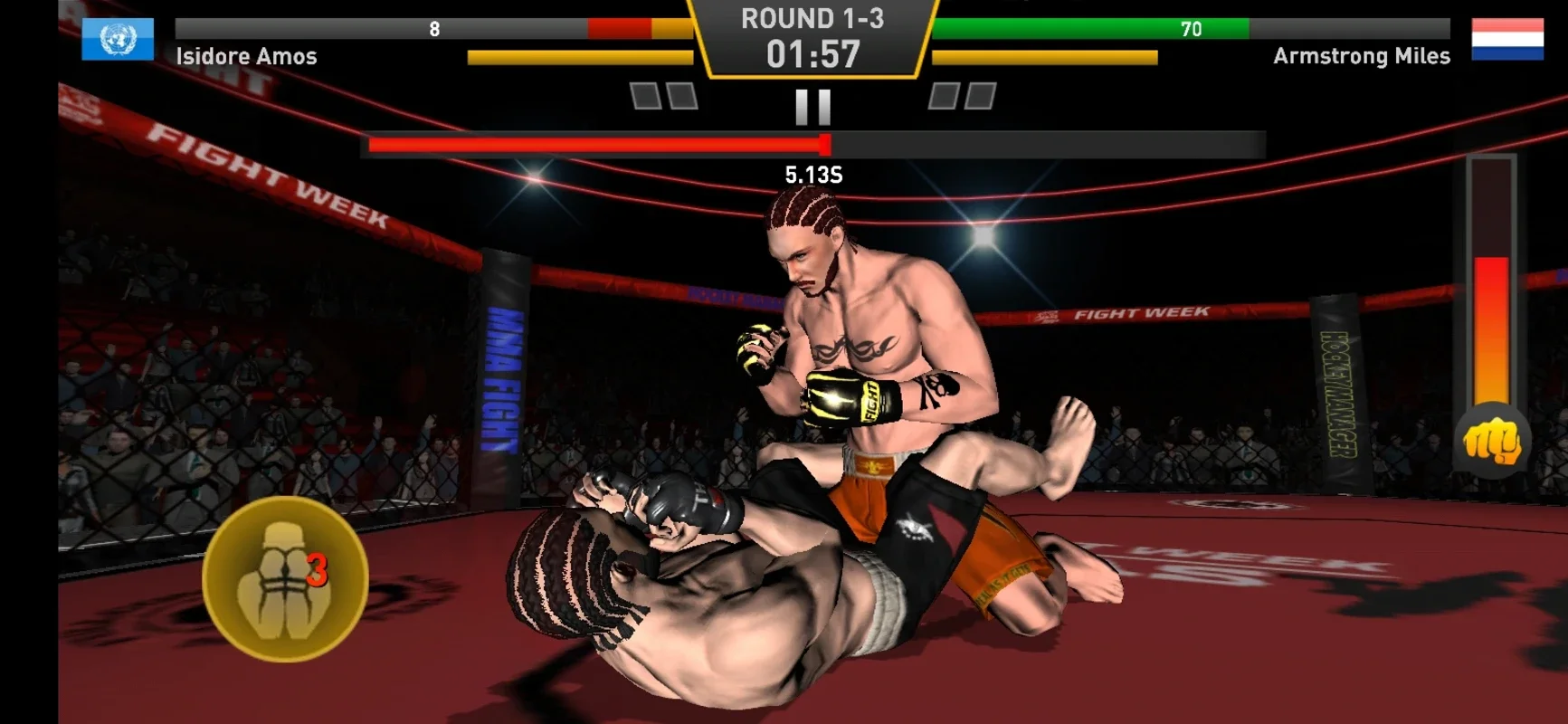 Fighting Star for Android - Immersive MMA Experience