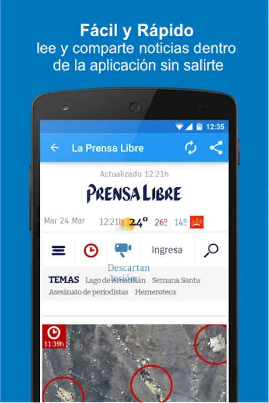 Diarios Guatemala for Android - Comprehensive News App