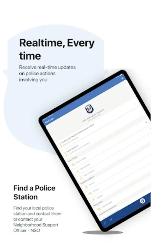 PoliceMV for Android - Access Law Enforcement Services