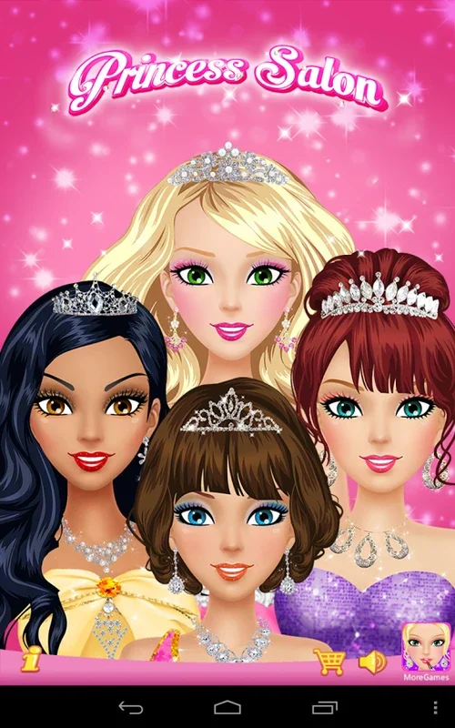 Princess Salon: Android Princess Makeover Game