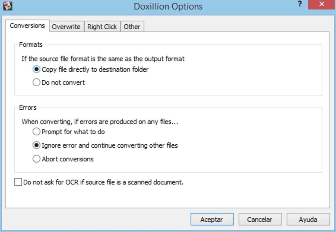 Doxillion for Windows - Effortless Text File Conversion