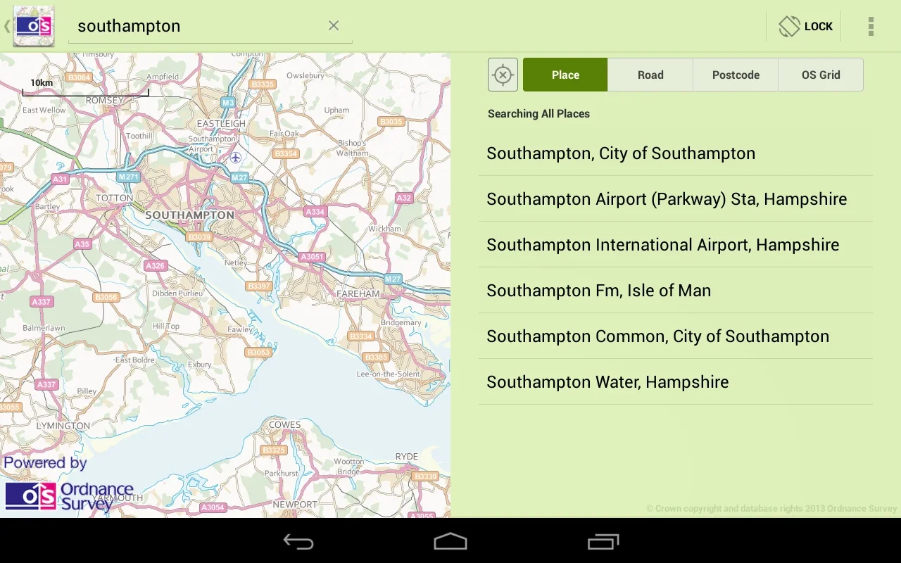 OS MapFinder for Android - Explore Great Britain