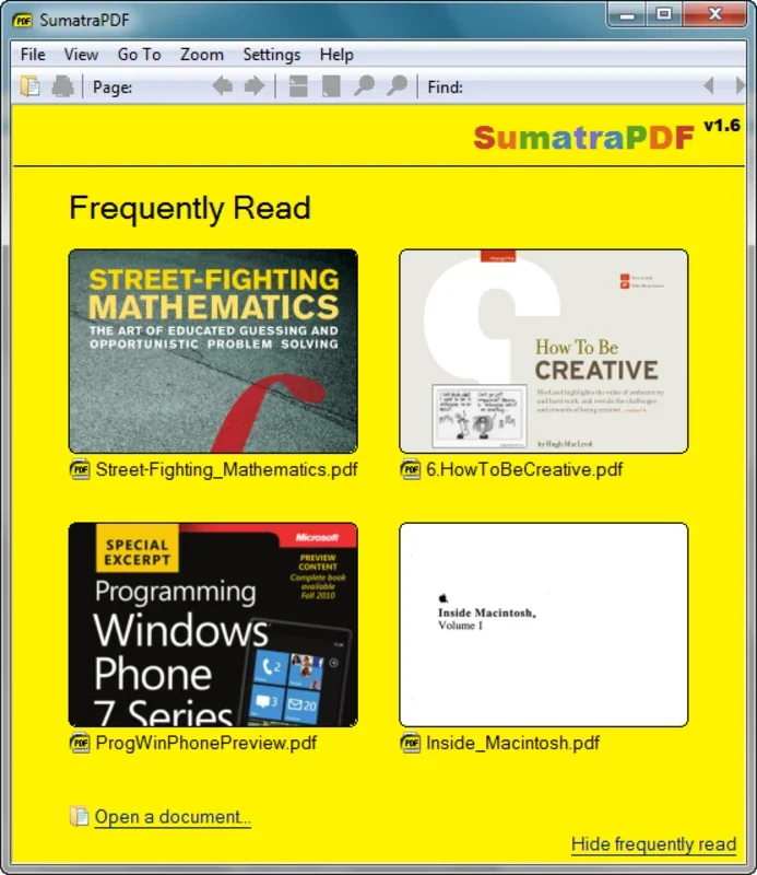 Sumatra PDF: Fast, Lightweight PDF Viewer for Windows