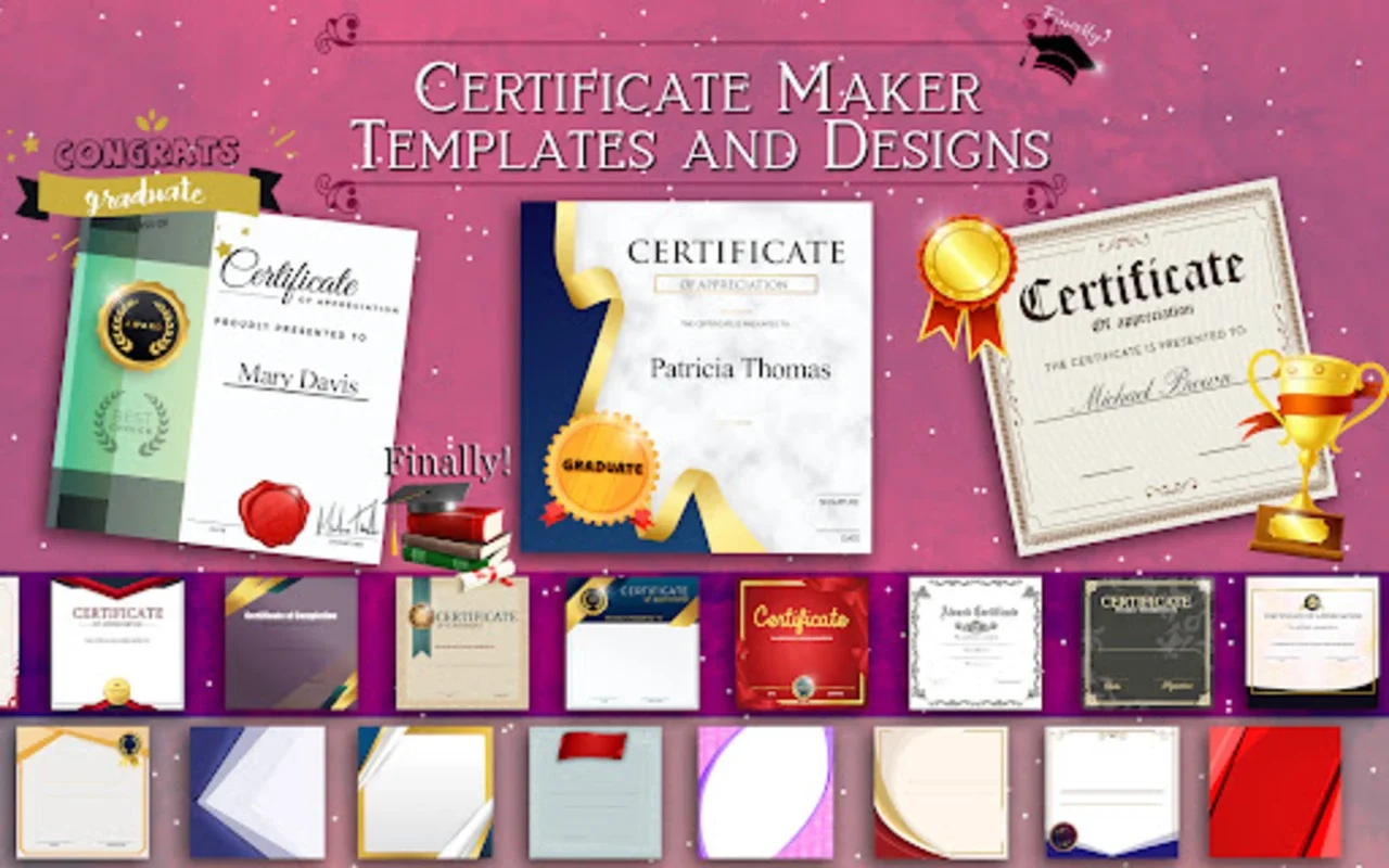 Certificate Template Maker for Android: Create Personalized Certificates