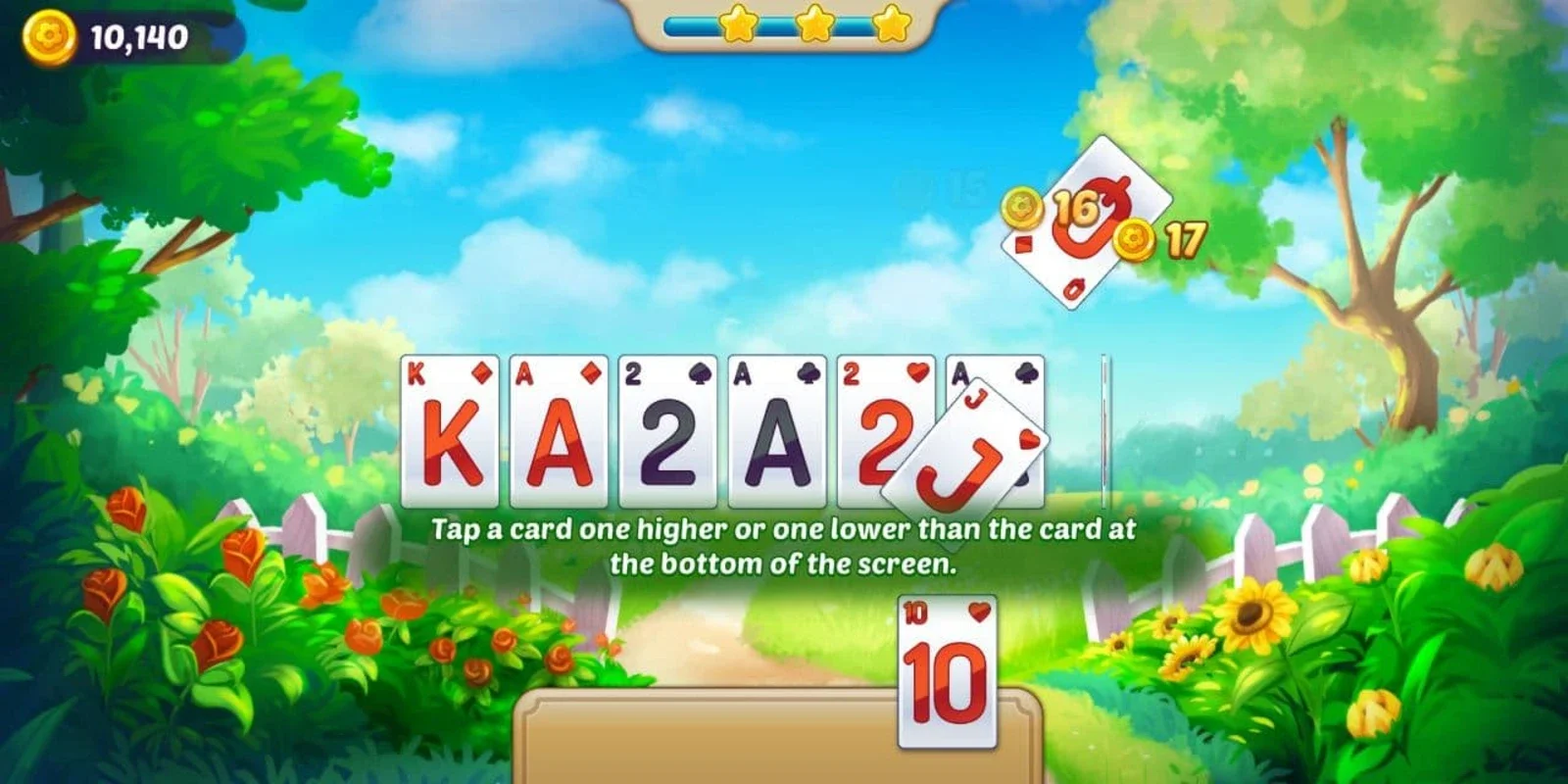 Solitaire Garden Escapes for Android: Engaging Solitaire Game