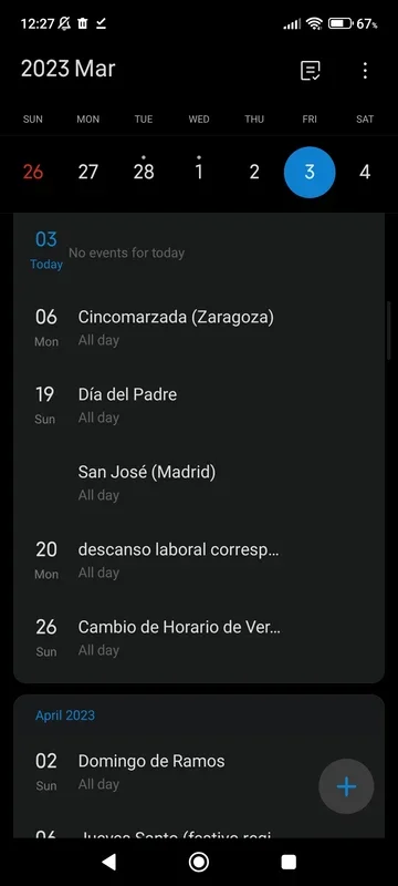 Mi Calendar for Android - Manage Your Life with Ease