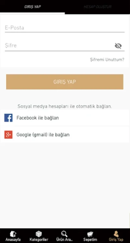 Taç Ev Alışveriş for Android - Elegant Kitchen Shopping