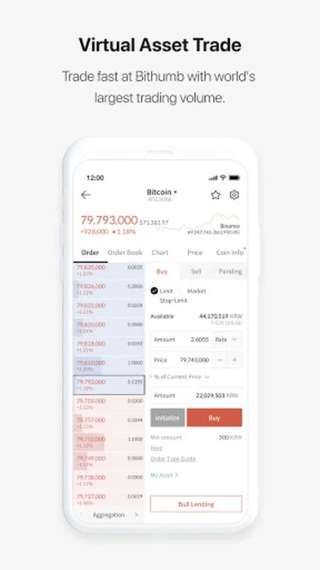 bithumb for Android - South Korea's Leading Digital Asset Exchange