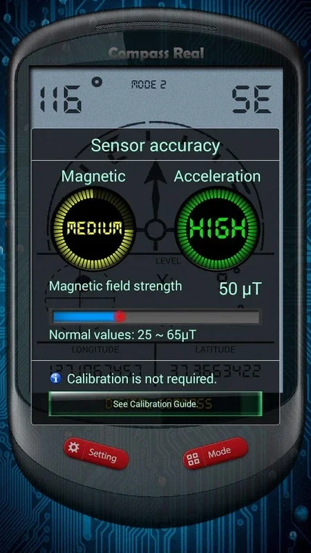 Compass Real for Android: Precise Navigation with Analog & Digital Modes