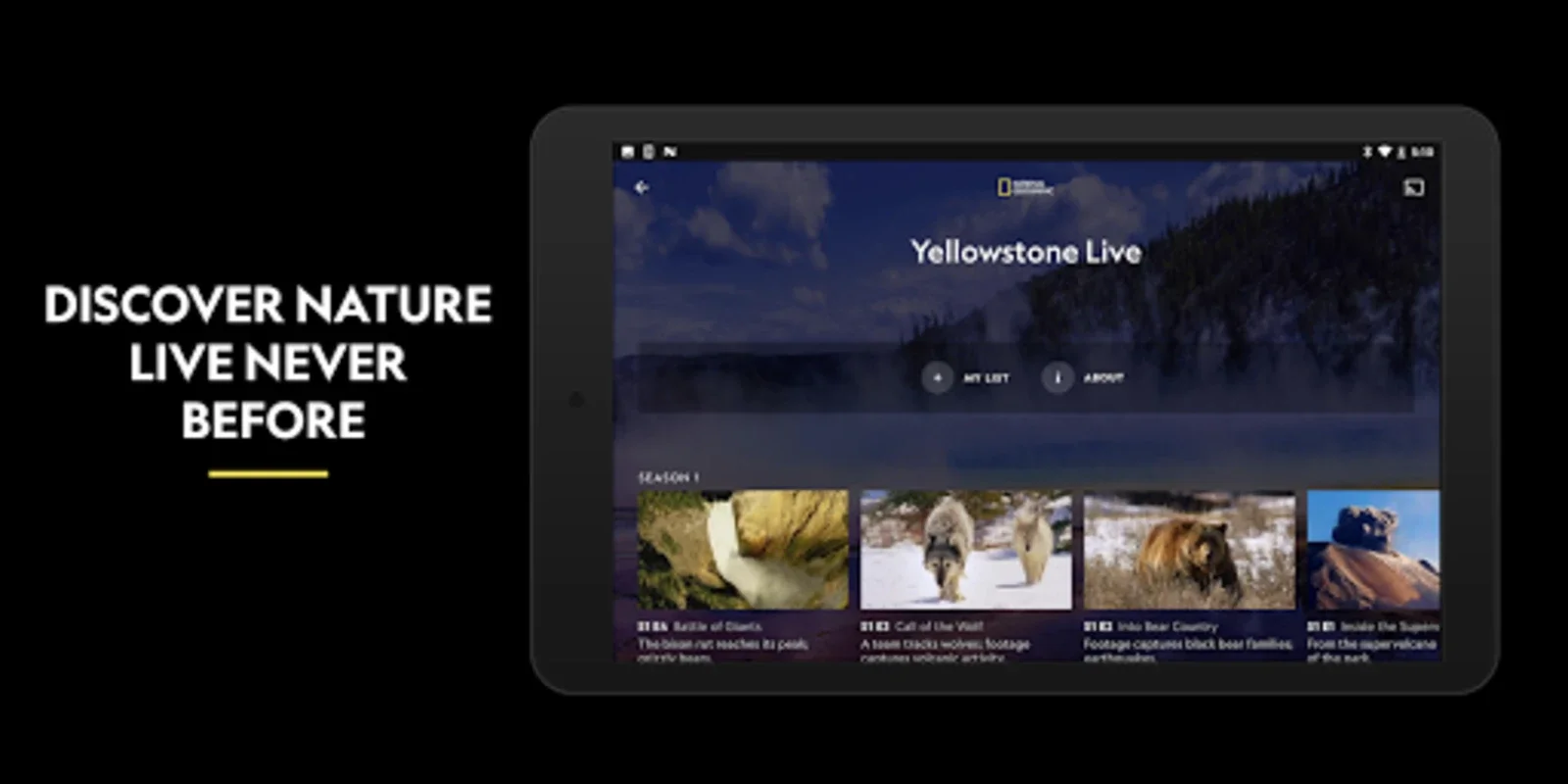 Nat Geo TV for Android: A World of Adventure and Knowledge