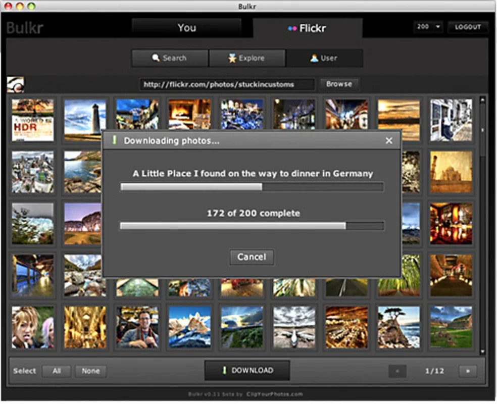 Bulkr for Mac - Effortless Flickr Photo Downloads