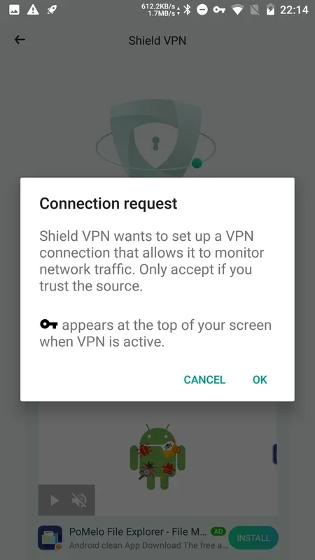 Shield VPN for Android - Secure Your Browsing