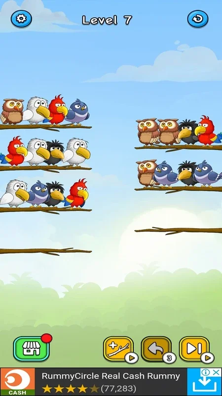 Bird Sort for Android - Engaging Puzzle Game