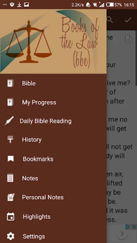 Book of Law - Bbe on Android: Explore the Pentateuch's Riches