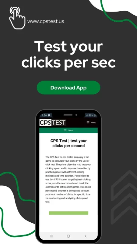 CPS Test for Android - Measure Click Speed