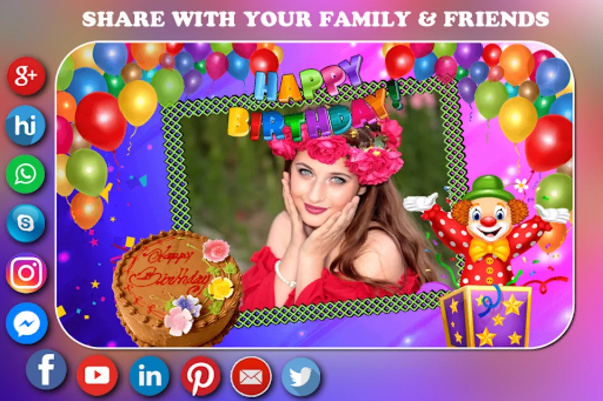 Happy Birthday Photo Frame for Android - Download the APK from AppHuts