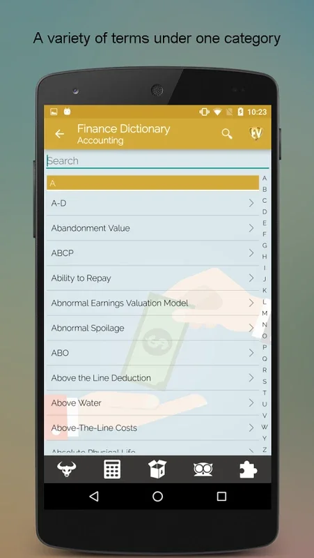 Finance Dictionary for Android - Your Financial Companion