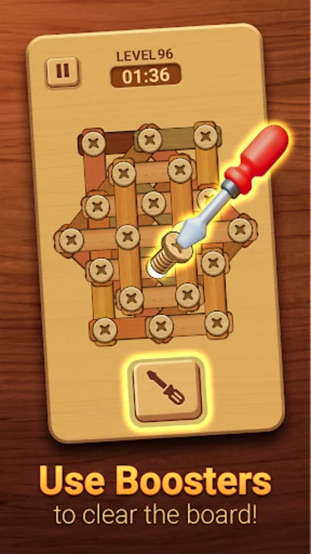 Wood Nuts & Bolts for Android: Immersive Puzzle Experience