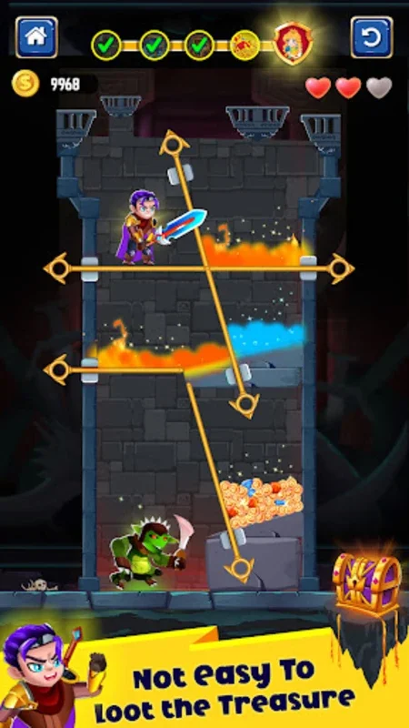 Hero Rescue - Pin Puzzle Games for Android: Engaging Challenges