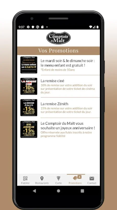 Le Comptoir du Malt for Android: Explore Northern French Cuisine